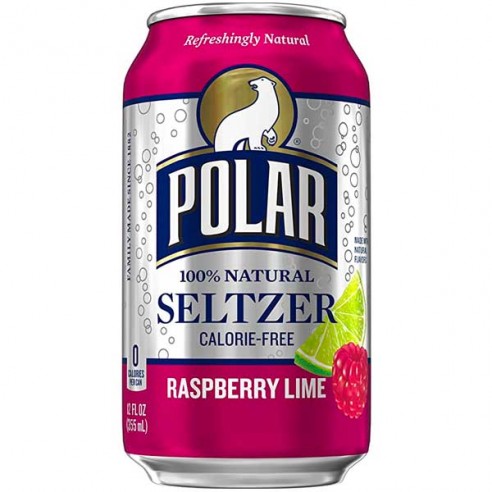Polar Seltzer Raspberry Lime