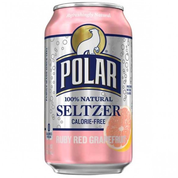 Polar Seltzer Ruby Red Grapefruit