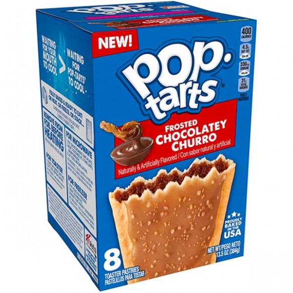 Pop Tarts Chocolatey Churro Frosted