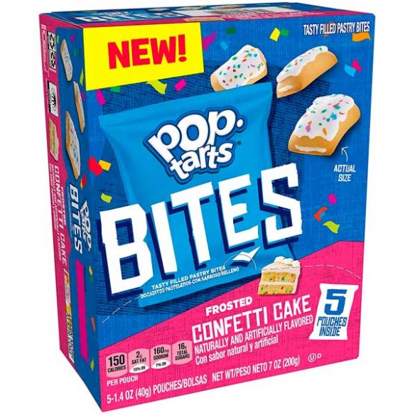 Pop Tarts Bites Frosted Confetti Cake