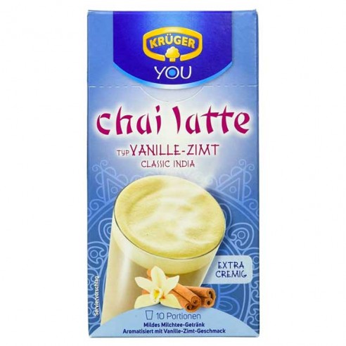 Chai Latte Vanilla Cinnamon Classic India Tea Drink