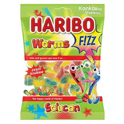 Haribo Worms F!zz