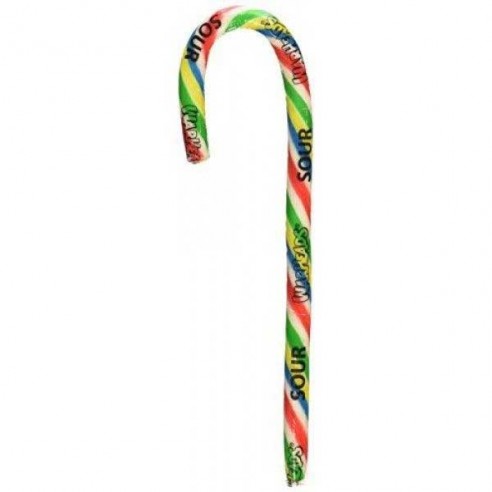 Warheads Wild Berry Candy Canes