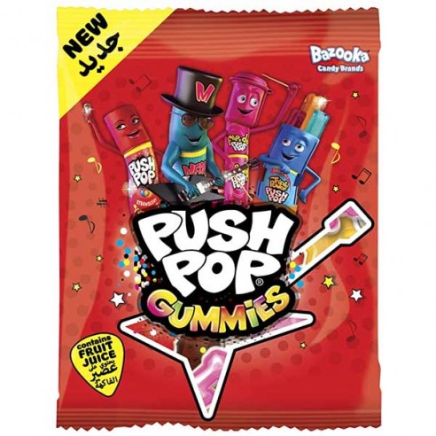 Bazooka Push Pop Gummies