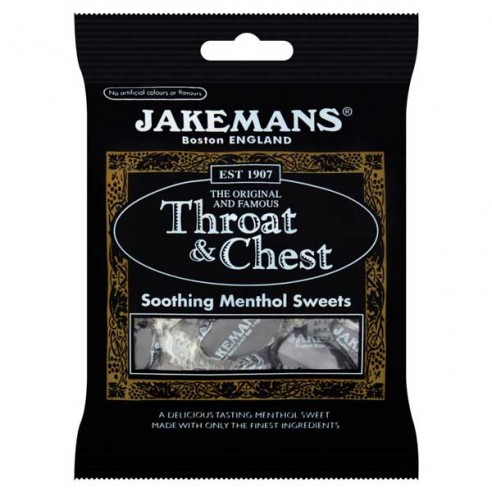Jakemans Throat & Chest Soothing Menthol Sweets