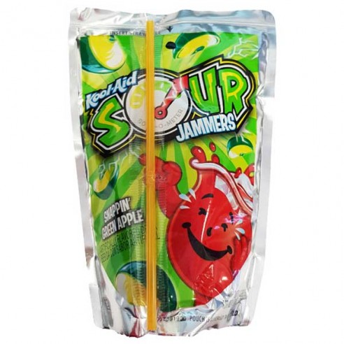 Kool Aid Jammers Sour Snappin Green Apple
