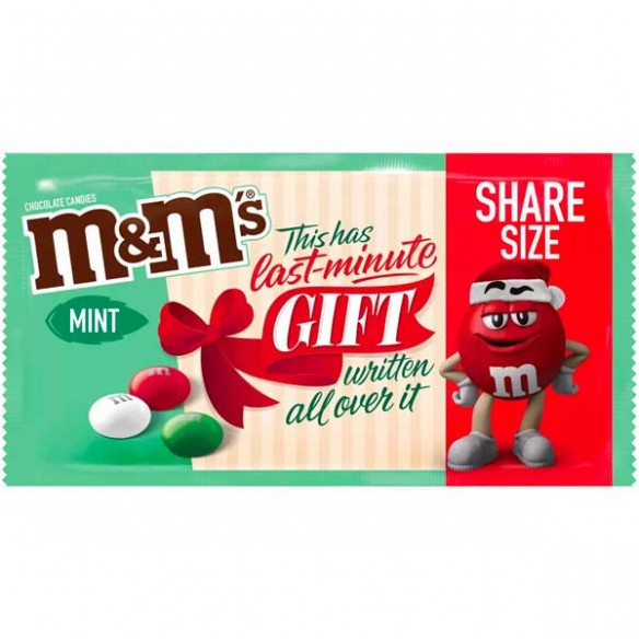 M&M's Holiday Mint Share Size