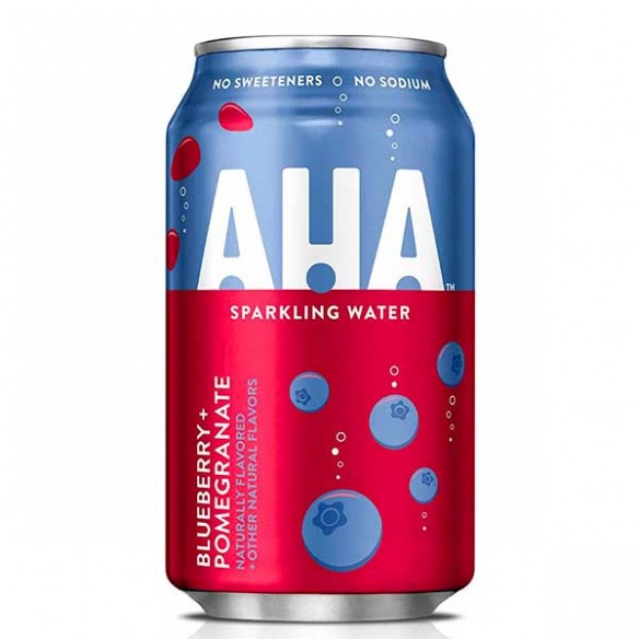 AHA Blueberry + Pomegranate Sparkling Water