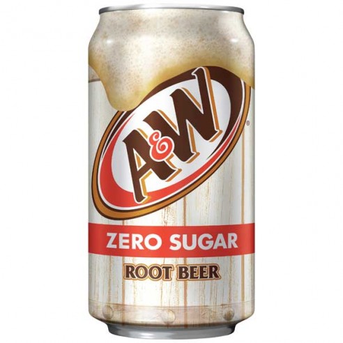 A&W Zero Sugar Root Beer 355 ml