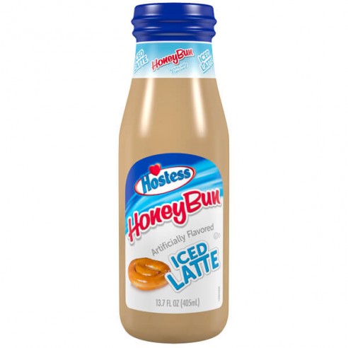 Hostess Honey Bun Iced Latte
