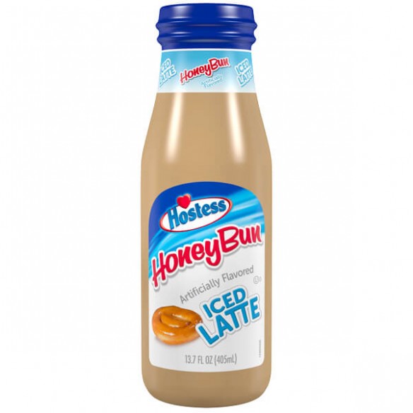 Hostess Honey Bun Iced Latte