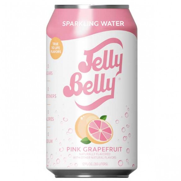 Jelly Belly Pink Grapefruit Sparkling Water