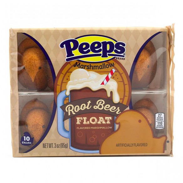 Peeps Root Beer Float Flavored Marshmallow Chicks