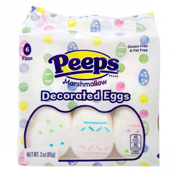 Peeps Decorated Eggs Marshmallow