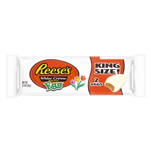 Reese's Peanut Butter Eggs King Size White Chocolate