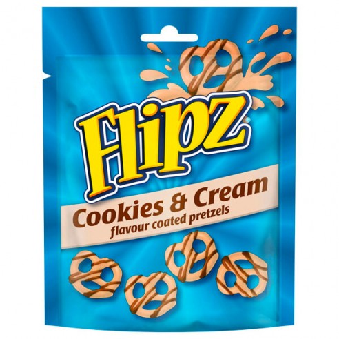 Flipz Cookies & Cream Pretzels – Söt & Salt Godbit