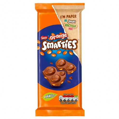 Nestle Smarties Orange Sharing Block