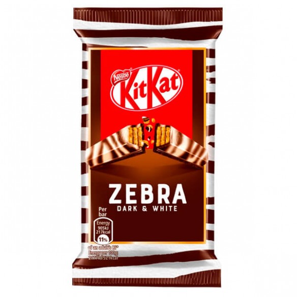 Kitkat Zebra Dark & White