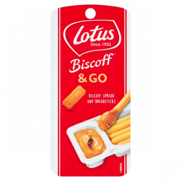 Lotus Biscoff & Go Biscuit Spread and Breadsticks
