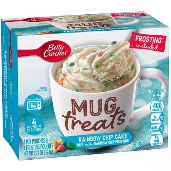 Betty Crocker Mug Treats Rainbow Chip Cake