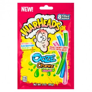 Warheads Ooze Chewz Ropes