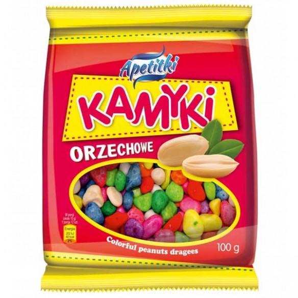 Apetitki Colorful Peanuts Dragees Kamyki Orzechowe