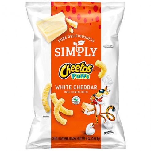 Cheetos Simply Puffs White Cheddar