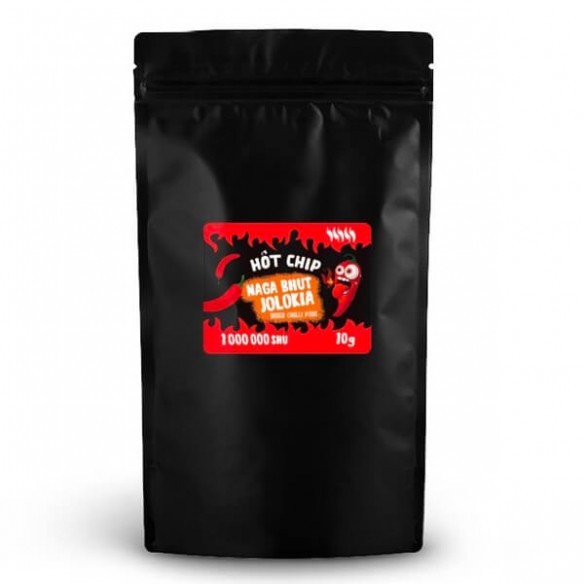 HOT CHIP Naga Bhut Jolokia Dried Chilli Pods