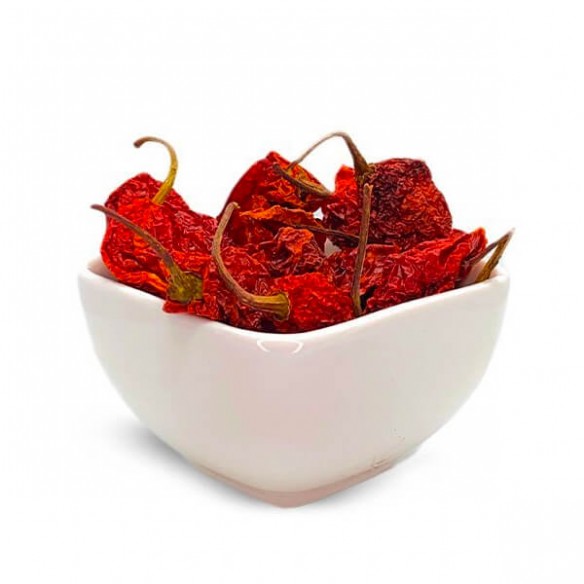 HOT CHIP Naga Bhut Jolokia Dried Chilli Pods