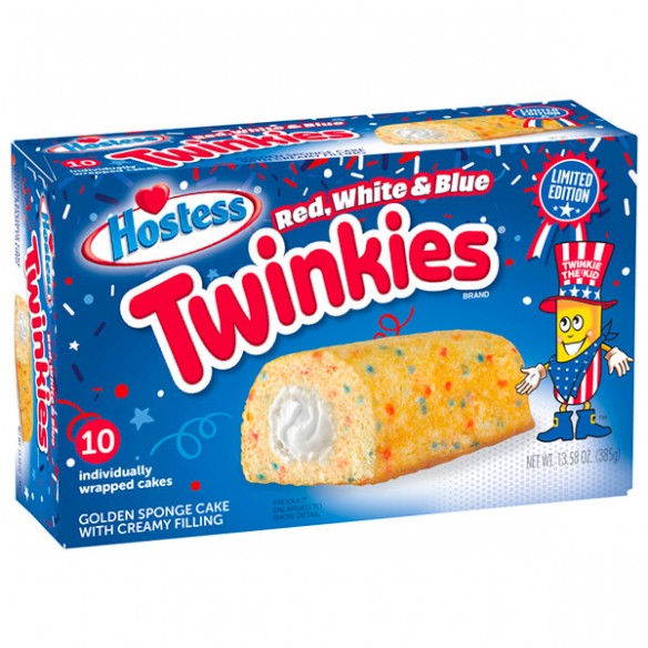 Hostess Twinkies Red, White & Blue