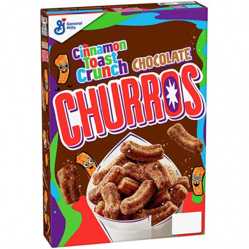 Cinnamon Toast Crunch Churros Chocolate