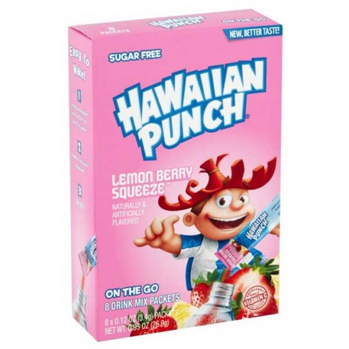Hawaiian Punch Lemon Berry Singles to Go 8 Pack - 26.9 g
