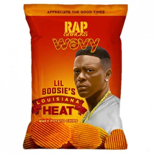 Rap Snacks Lil Bousie Wavy Louisiana Heat Chips