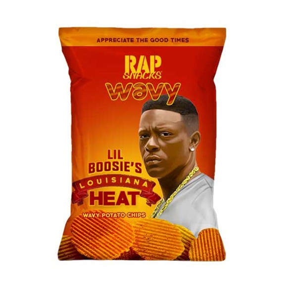 Rap Snacks Lil Bousie Wavy Louisiana Heat Chips
