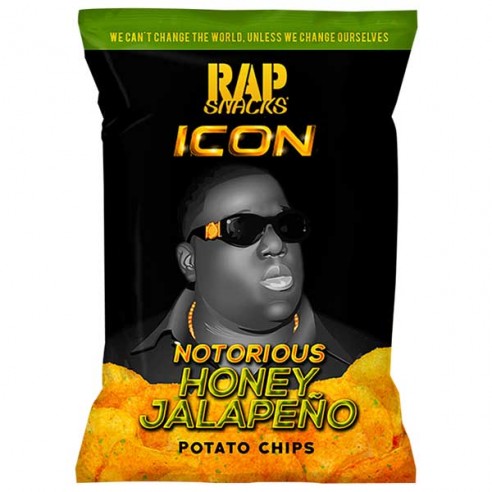 Rap Snacks Notorious B.I.G. Honey Jalapeno Chips