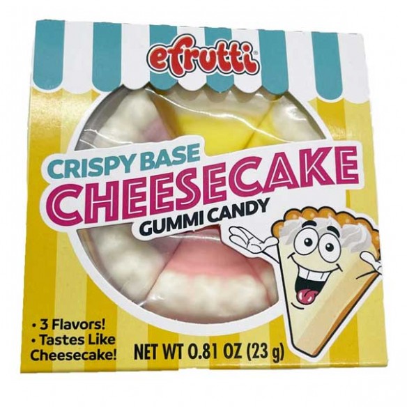 eFrutti Crispy Base Cheesecake Gummi Candy
