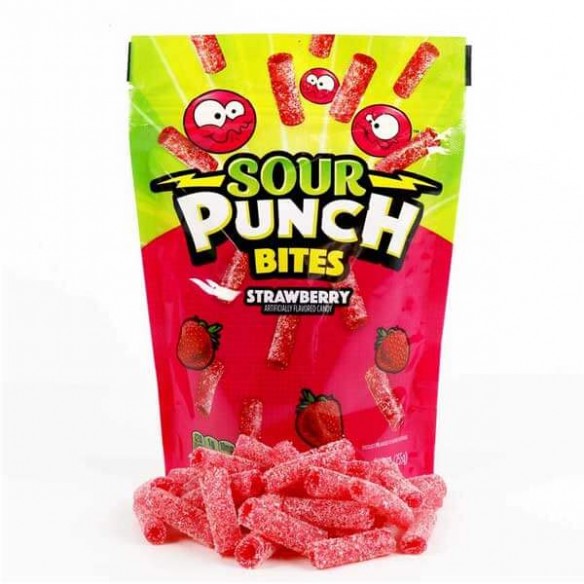 Sour Punch Bites Strawberry