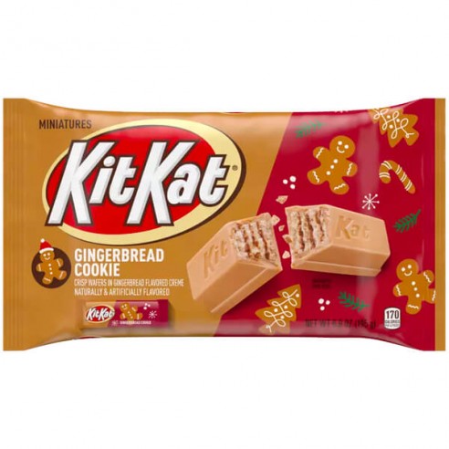 Kit Kat Gingerbread Cookie