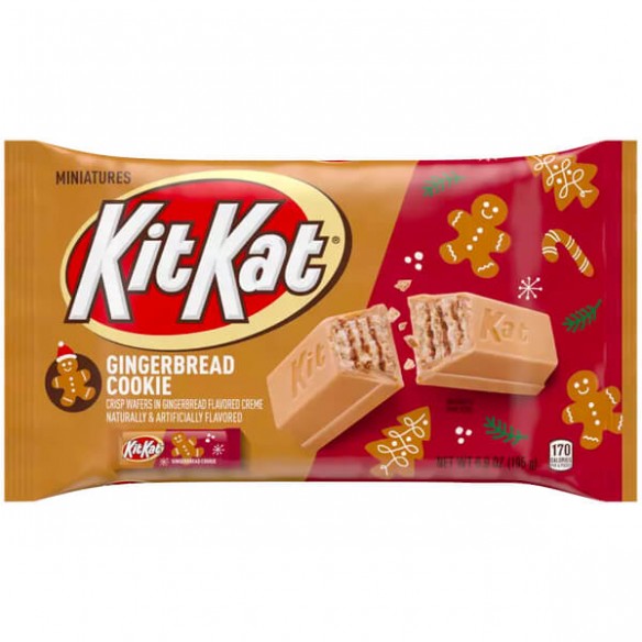 Kit Kat Gingerbread Cookie