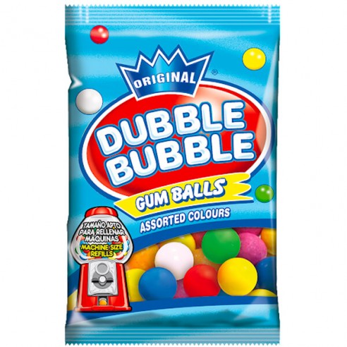 Dubble Bubble Gumballs Assorted Colours