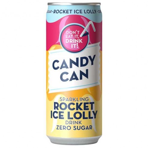 Candy Can Sparkling Rocket Ice Lolly Zero Sugar