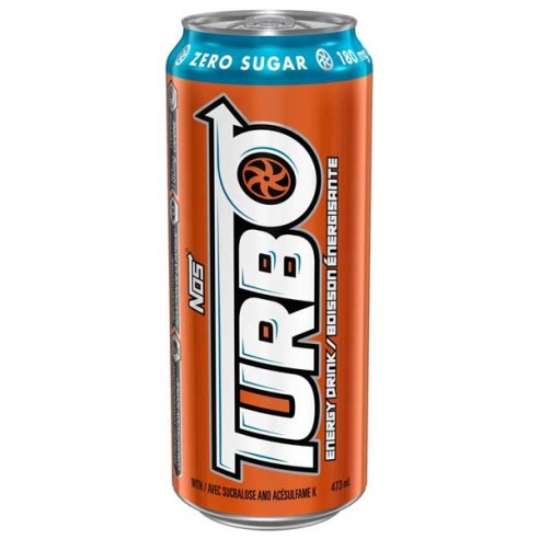 NOS Turbo Zero Sugar Energy Drink
