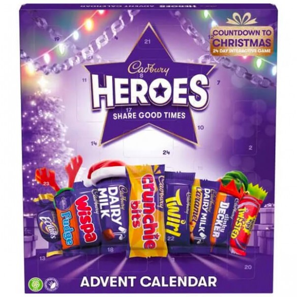 Cadbury Heroes Advent Calendar