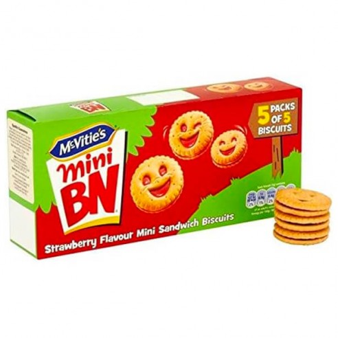 McVitie's Mini BN Strawberry Biscuits
