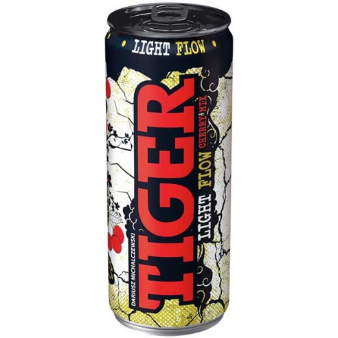 TIGER Light Flow Cherry Mix Energy Drink