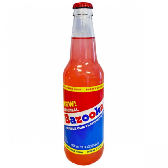 Rocket Fizz Bazooka Bubble Gum Soda