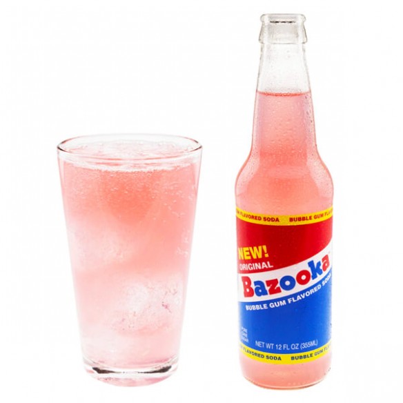 Rocket Fizz Bazooka Bubble Gum Soda