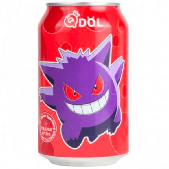 QDol Pokemon Strawberry Flavor Sparkling Water