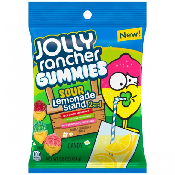Jolly Rancher Gummies Sour Lemonade Stand