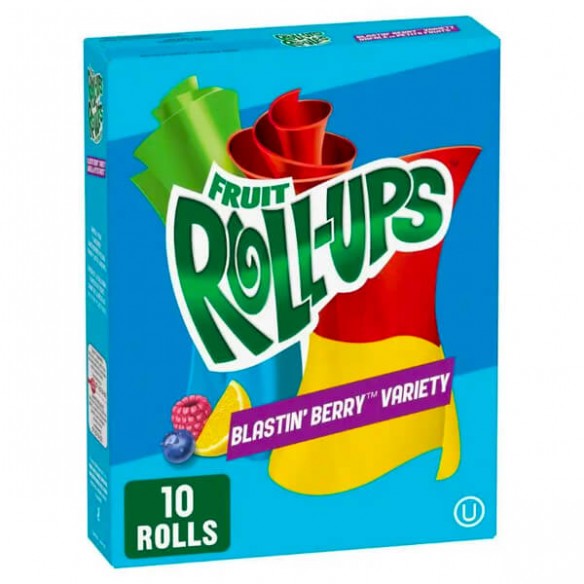Betty Crocker Fruit Roll Ups Blastin' Berry